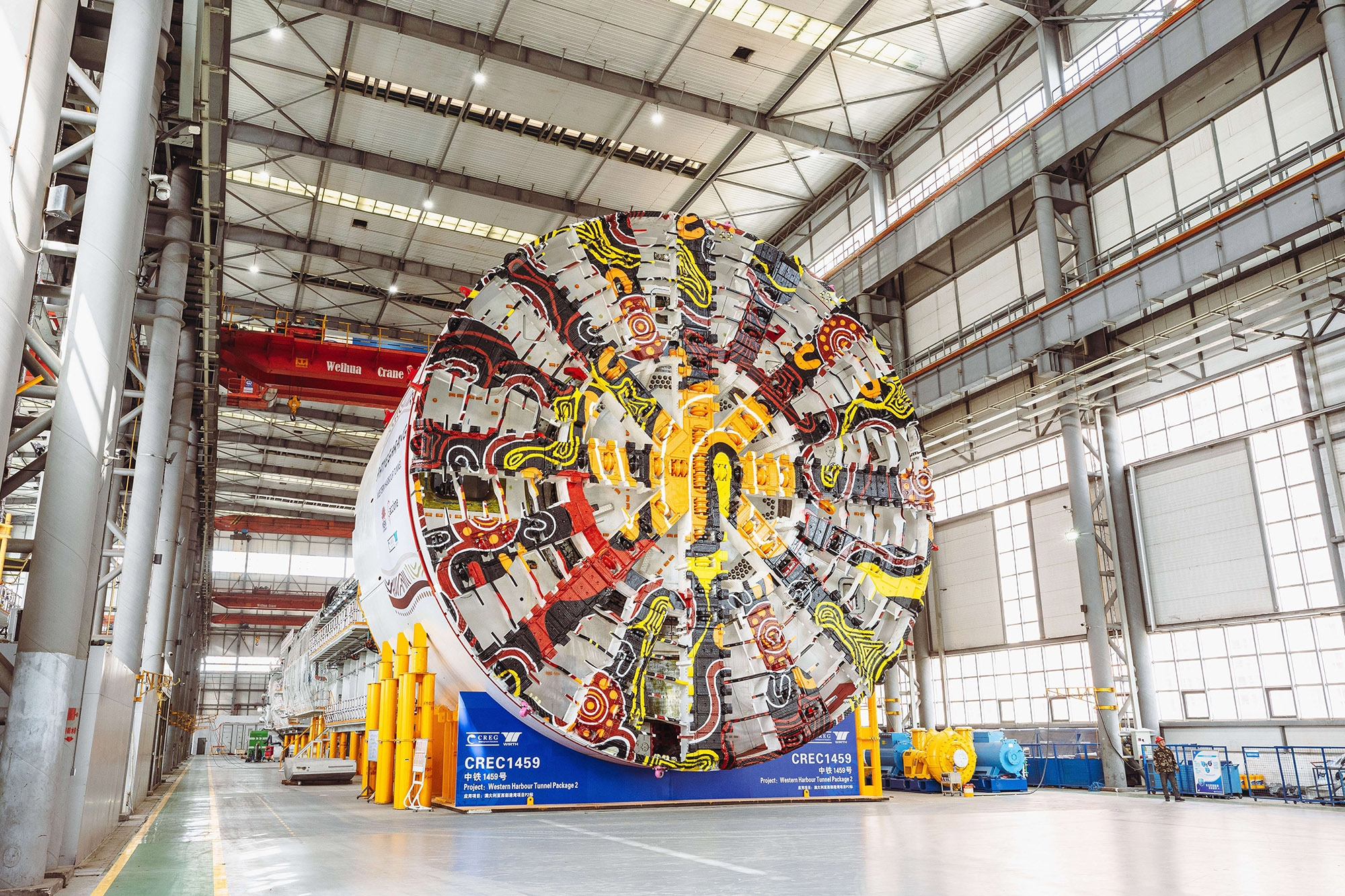 China’s Largest Export TBM by Diameter Officially Rolled Off Production Line